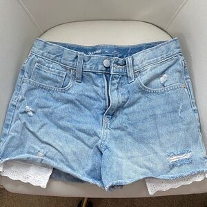 Old Navy Sky Blue Jean Shorts for Women